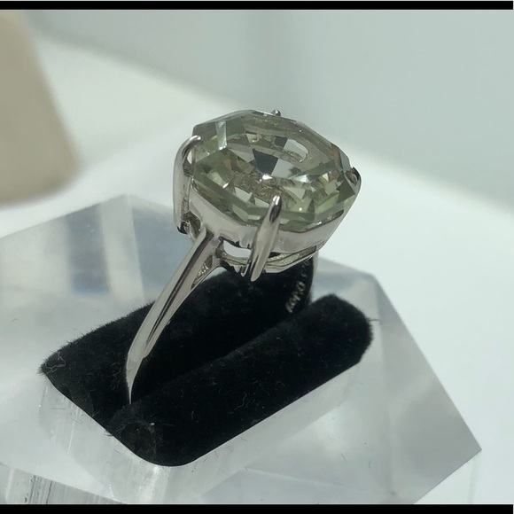 Jewelry - Montezuma Prasiolite 925 Solitaire